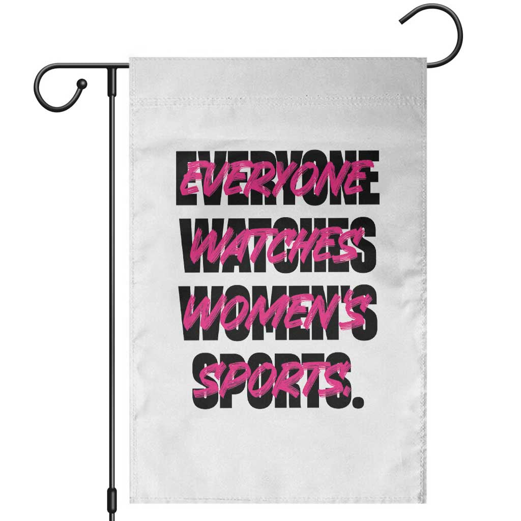 Womens Sports Garden Flag Feminist Body Positivity Inclusive Equality - Wonder Print Shop