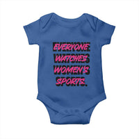 Womens Sports Baby Onesie Feminist Body Positivity Inclusive Equality - Wonder Print Shop