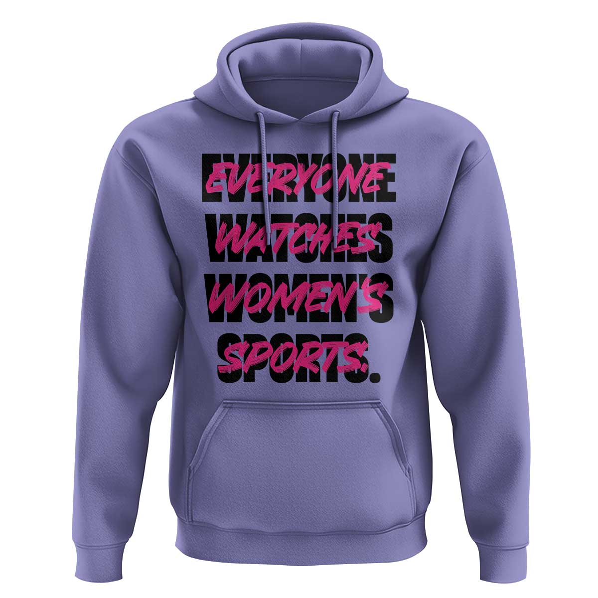Womens Sports Hoodie Feminist Body Positivity Inclusive Equality - Wonder Print Shop