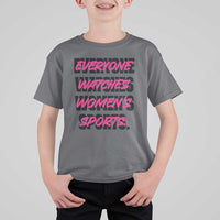 Womens Sports T Shirt For Kid Feminist Body Positivity Inclusive Equality - Wonder Print Shop