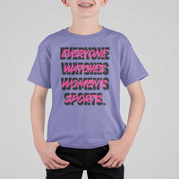 Womens Sports T Shirt For Kid Feminist Body Positivity Inclusive Equality - Wonder Print Shop