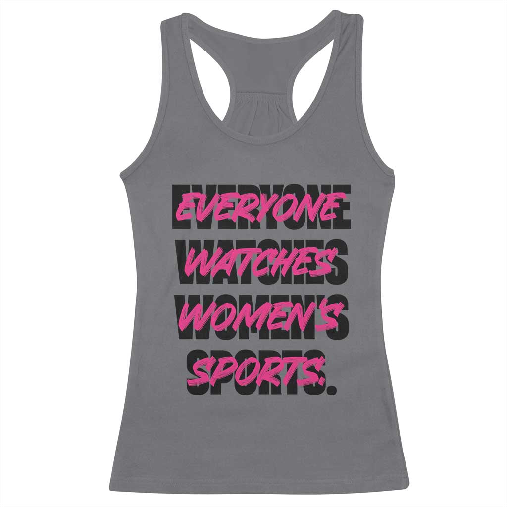 Womens Sports Racerback Tank Top Feminist Body Positivity Inclusive Equality - Wonder Print Shop