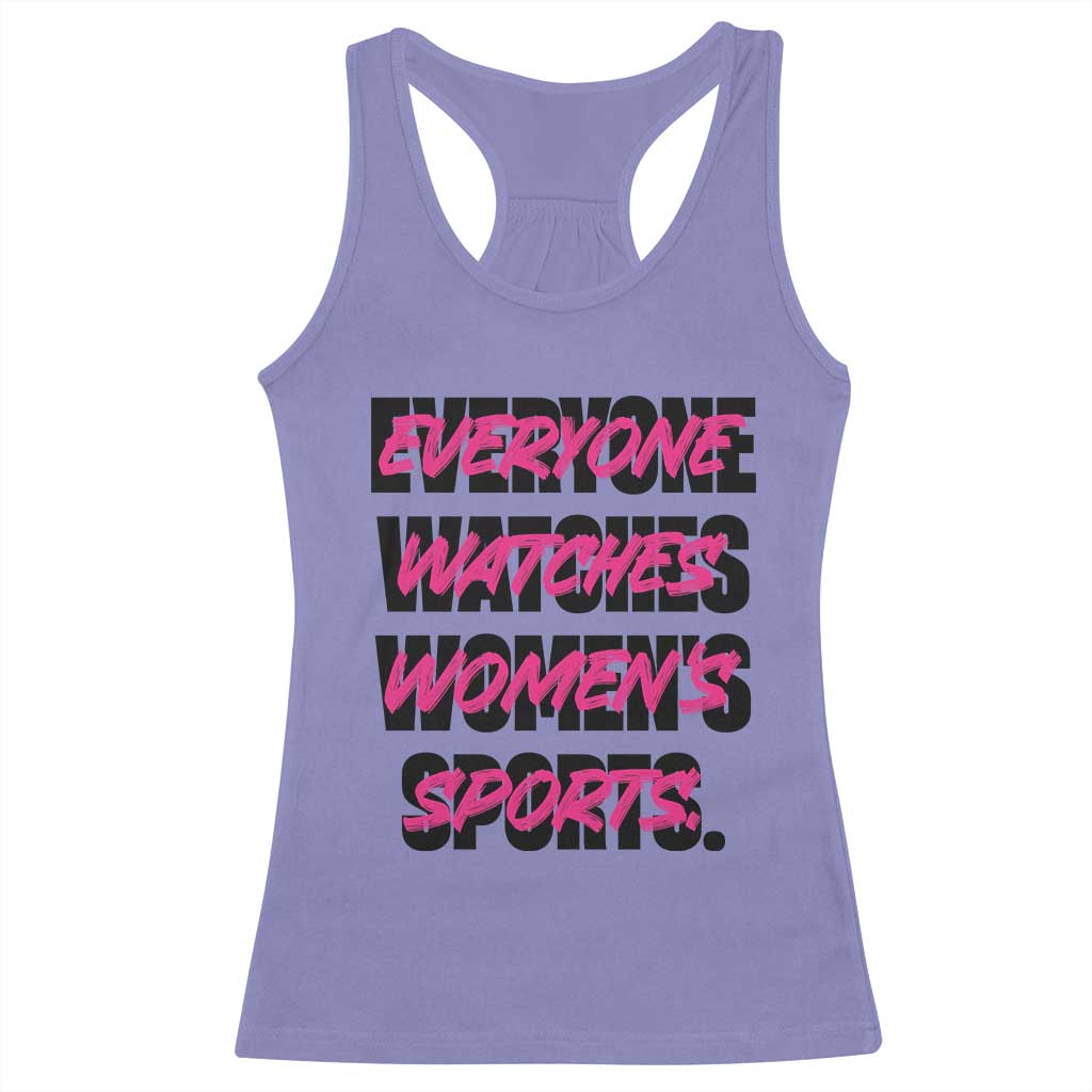 Womens Sports Racerback Tank Top Feminist Body Positivity Inclusive Equality - Wonder Print Shop