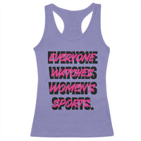 Womens Sports Racerback Tank Top Feminist Body Positivity Inclusive Equality - Wonder Print Shop