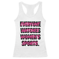 Womens Sports Racerback Tank Top Feminist Body Positivity Inclusive Equality - Wonder Print Shop