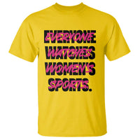 Womens Sports T Shirt Feminist Body Positivity Inclusive Equality - Wonder Print Shop