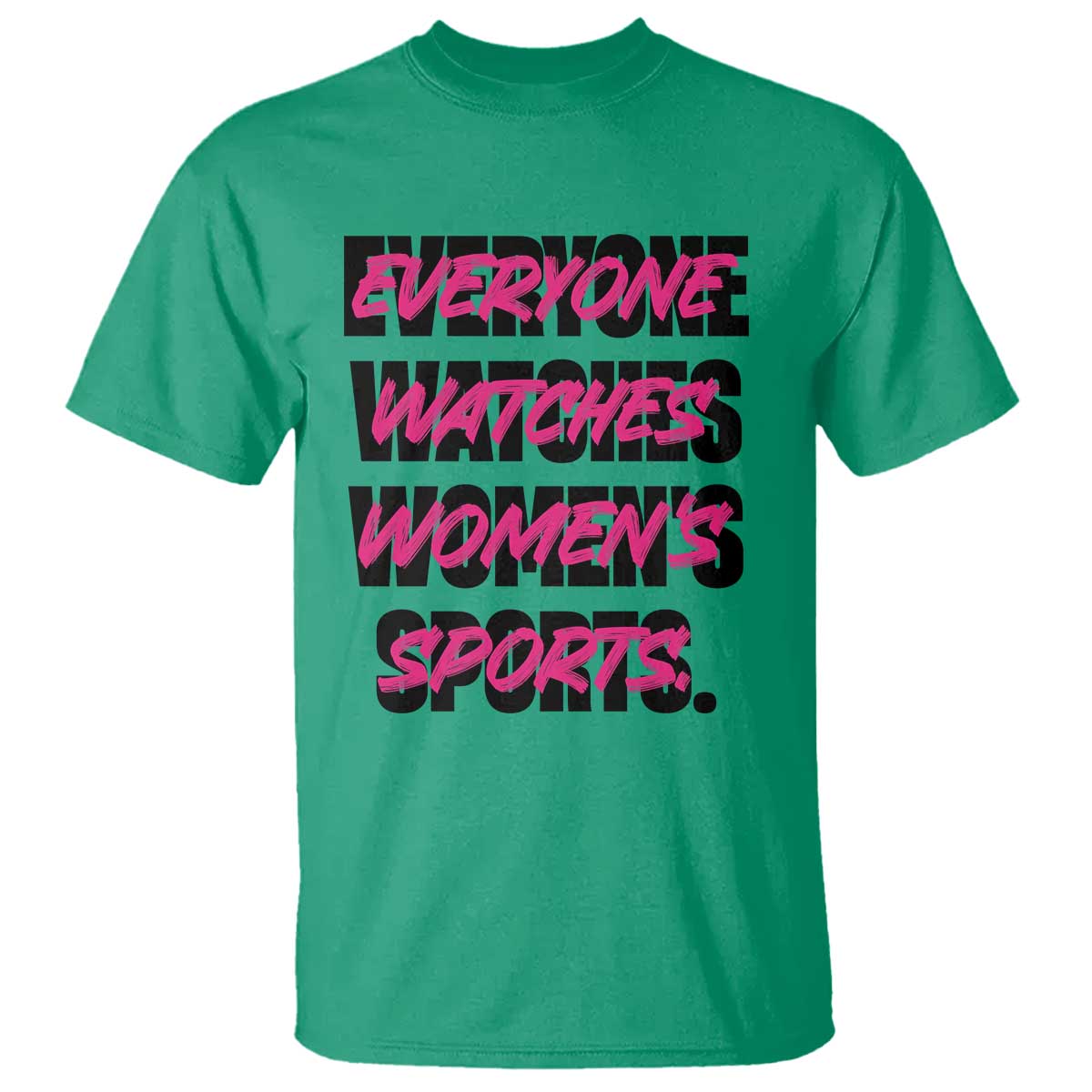 Womens Sports T Shirt Feminist Body Positivity Inclusive Equality - Wonder Print Shop