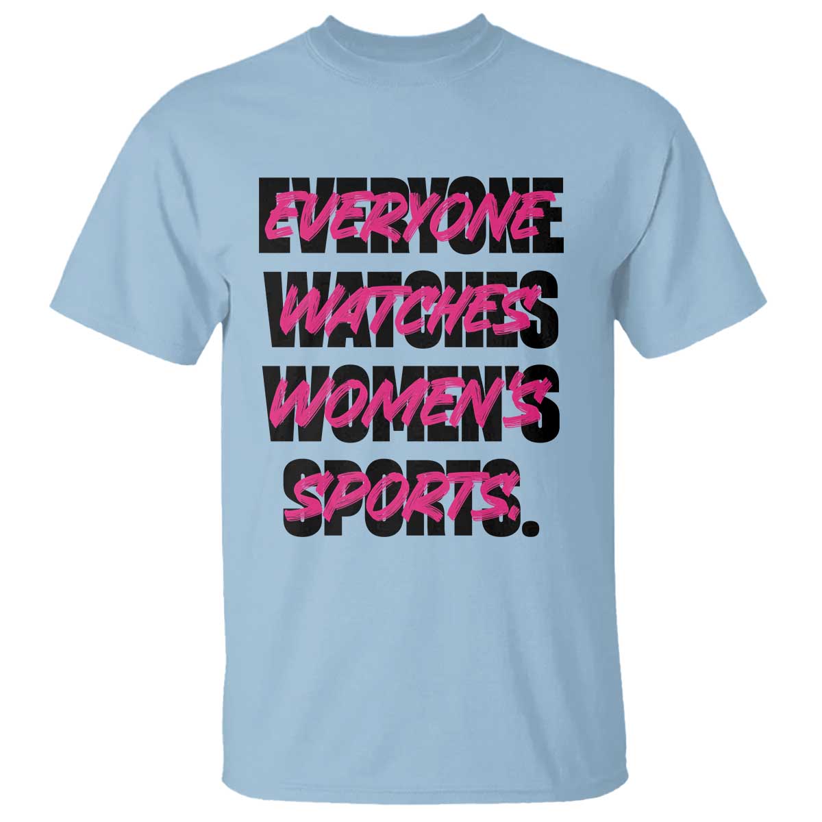 Womens Sports T Shirt Feminist Body Positivity Inclusive Equality - Wonder Print Shop