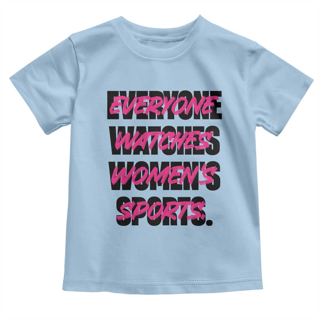 Womens Sports Toddler T Shirt Feminist Body Positivity Inclusive Equality - Wonder Print Shop