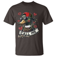 Valentine Mallard Duck T Shirt Camo Hunting Valentines Day Gift For Her