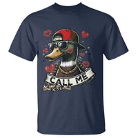 Valentine Mallard Duck T Shirt Camo Hunting Valentines Day Gift For Her