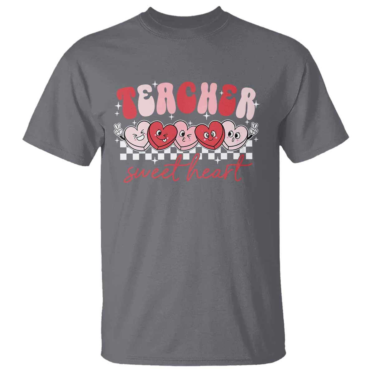 Valentines Day Teacher T Shirt Teaching Sweethearts