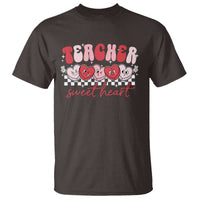 Valentines Day Teacher T Shirt Teaching Sweethearts