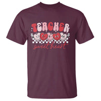 Valentines Day Teacher T Shirt Teaching Sweethearts
