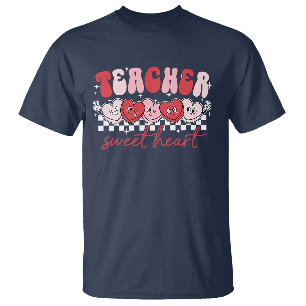Valentines Day Teacher T Shirt Teaching Sweethearts
