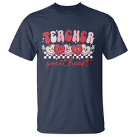 Valentines Day Teacher T Shirt Teaching Sweethearts
