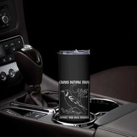 Crows Before Bros Support Your Local Murder Skinny Tumbler Funny Crow Lovers - Wonder Print Shop