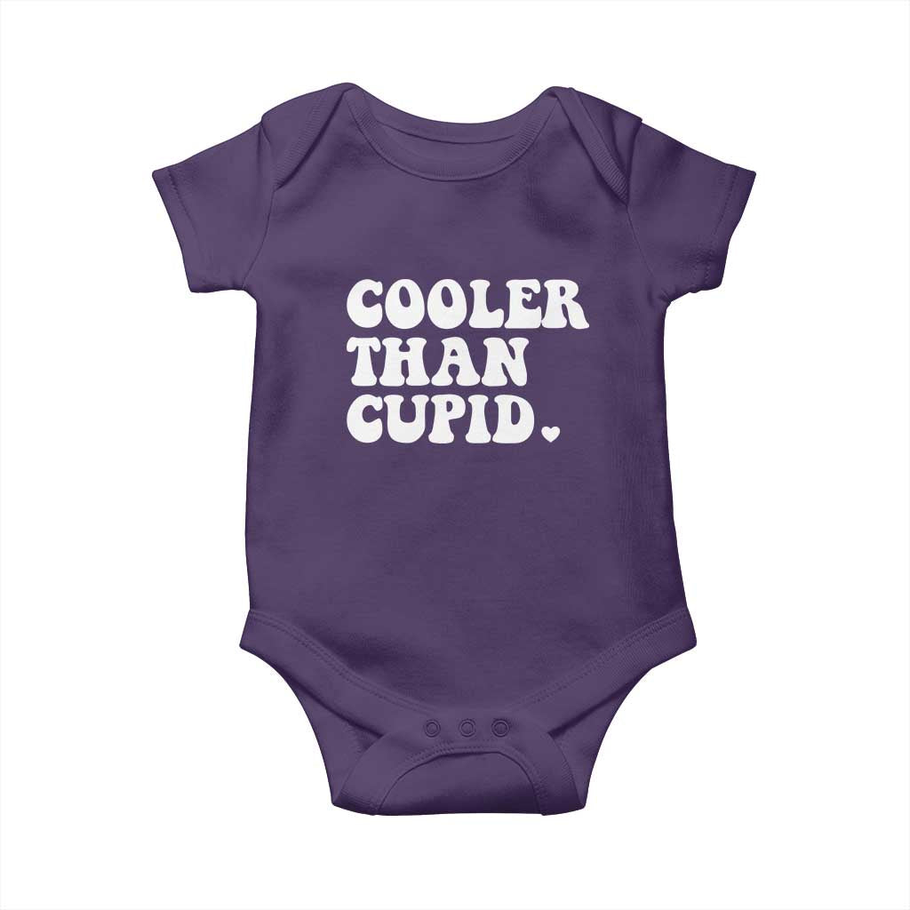 Toddler Boy Valentine Baby Onesie Cooler Than Cupid Funny Kids Valentine Day