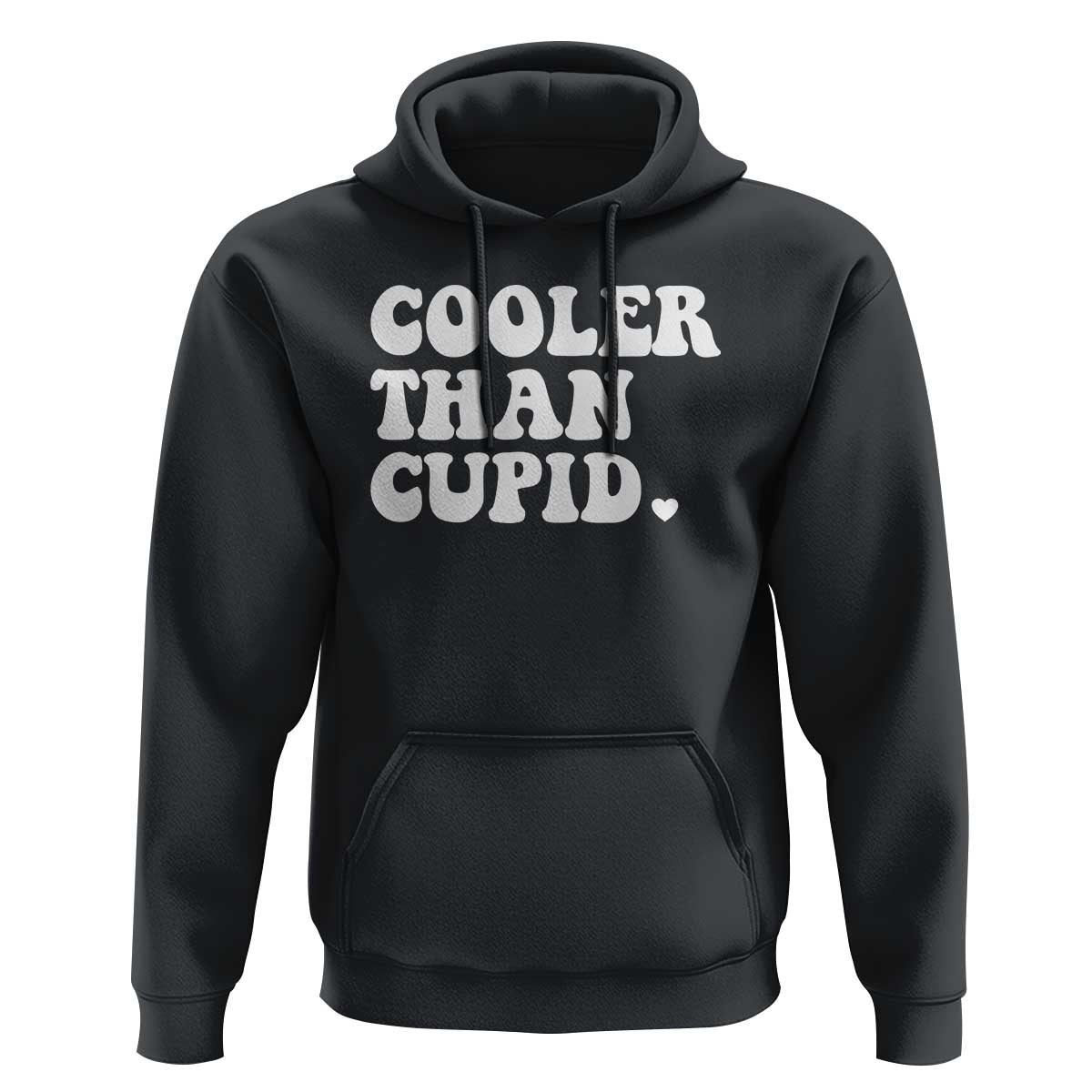 Toddler Boy Valentine Hoodie Cooler Than Cupid Funny Kids Valentine Day