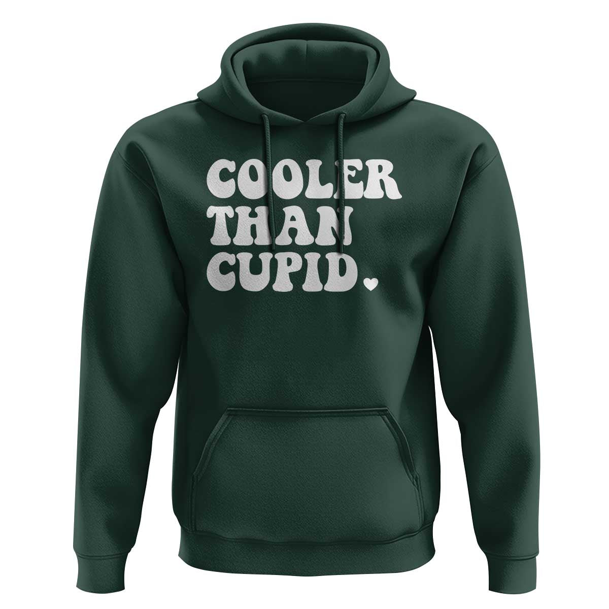 Toddler Boy Valentine Hoodie Cooler Than Cupid Funny Kids Valentine Day