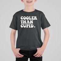 Toddler Boy Valentine T Shirt For Kid Cooler Than Cupid Funny Kids Valentine Day