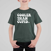 Toddler Boy Valentine T Shirt For Kid Cooler Than Cupid Funny Kids Valentine Day