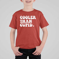 Toddler Boy Valentine T Shirt For Kid Cooler Than Cupid Funny Kids Valentine Day