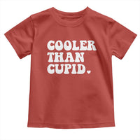 Toddler Boy Valentine Toddler T Shirt Cooler Than Cupid Funny Kids Valentine Day
