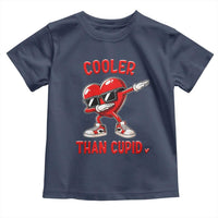 Dabbing Heart Valentine Day Toddler T Shirt Cooler Than Cupid Funny Kids Boys