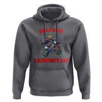 Braaapy Valentines Day Motocross Dirt Bikes Hoodie