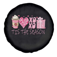 Valentine Coffee Spare Tire Cover Love Heart XOXO Cute Graphic Valentines Day