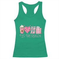 Valentine Coffee Racerback Tank Top Love Heart XOXO Cute Graphic Valentines Day