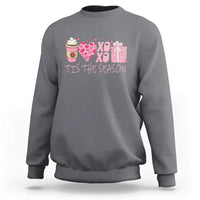 Valentine Coffee Sweatshirt Love Heart XOXO Cute Graphic Valentines Day