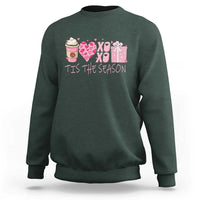 Valentine Coffee Sweatshirt Love Heart XOXO Cute Graphic Valentines Day