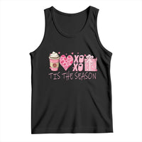 Valentine Coffee Tank Top Love Heart XOXO Cute Graphic Valentines Day