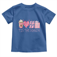 Valentine Coffee Toddler T Shirt Love Heart XOXO Cute Graphic Valentines Day