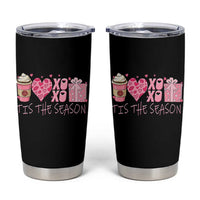 Valentine Coffee Tumbler Cup Love Heart XOXO Cute Graphic Valentines Day