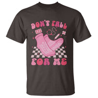 Funny Nurse Valentine Gift T Shirt Don't Fall For Me ER RN