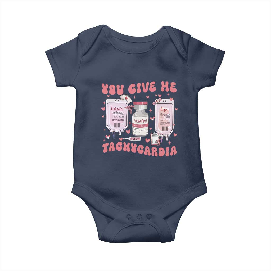 Nurse Valentine's Day Baby Onesie Pharmacist Critical Care ICU PICU Rn Pharmacy Tech Vday Gift