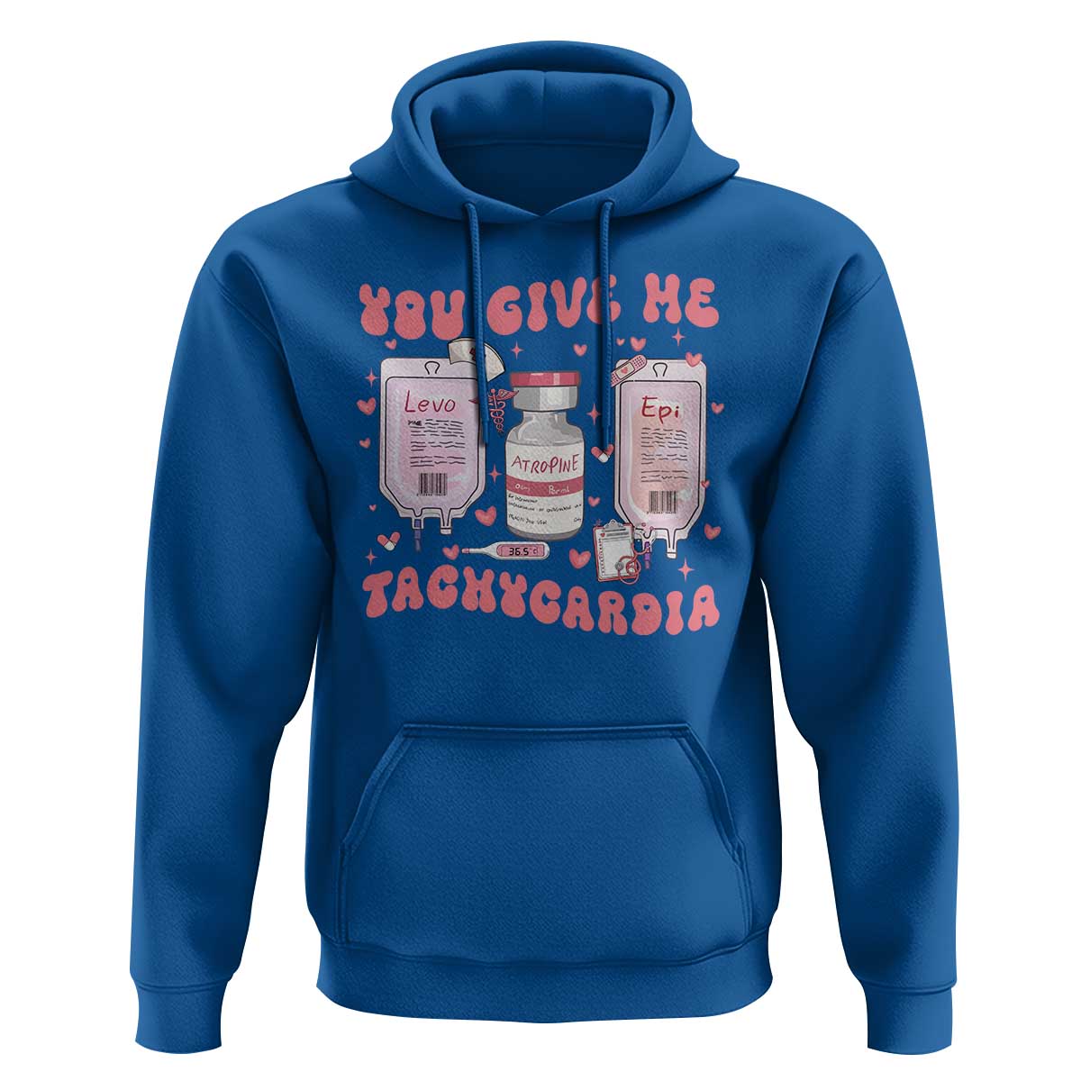 Nurse Valentine's Day Hoodie Pharmacist Critical Care ICU PICU Rn Pharmacy Tech Vday Gift