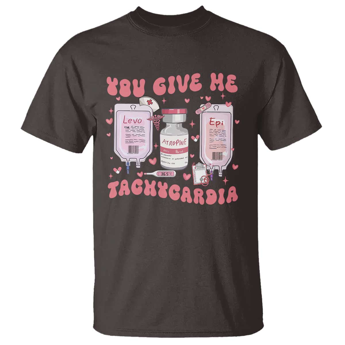 Nurse Valentine's Day T Shirt Pharmacist Critical Care ICU PICU Rn Pharmacy Tech Vday Gift