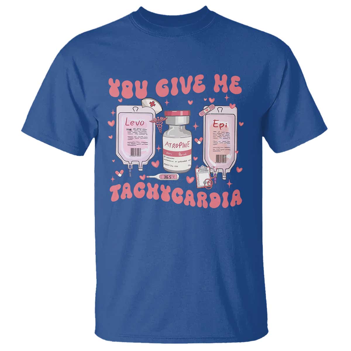 Nurse Valentine's Day T Shirt Pharmacist Critical Care ICU PICU Rn Pharmacy Tech Vday Gift