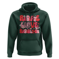 Rad Tech Nurse Valentine's Day Hoodie X-Ray Ultrasound MRI CT Mammography Technologist Vday Gift