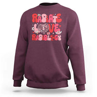 Rad Tech Nurse Valentine's Day Sweatshirt X-Ray Ultrasound MRI CT Mammography Technologist Vday Gift
