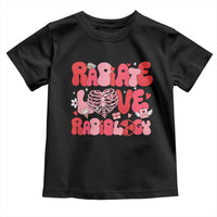 Rad Tech Nurse Valentine's Day Toddler T Shirt X-Ray Ultrasound MRI CT Mammography Technologist Vday Gift
