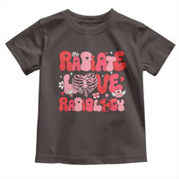 Rad Tech Nurse Valentine's Day Toddler T Shirt X-Ray Ultrasound MRI CT Mammography Technologist Vday Gift