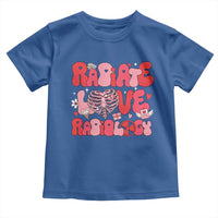 Rad Tech Nurse Valentine's Day Toddler T Shirt X-Ray Ultrasound MRI CT Mammography Technologist Vday Gift