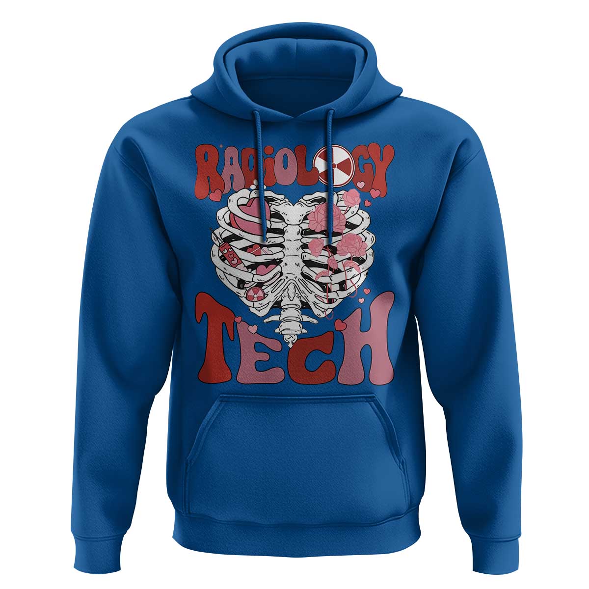 Rad Tech Nurse Valentine's Day Hoodie X-Ray Ultrasound MRI CT Mammography Vday Gift