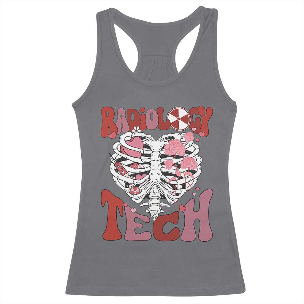Rad Tech Nurse Valentine's Day Racerback Tank Top X-Ray Ultrasound MRI CT Mammography Vday Gift