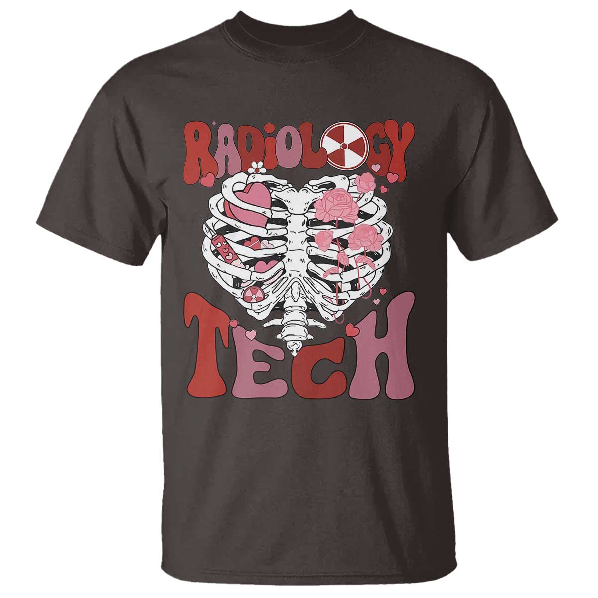 Rad Tech Nurse Valentine's Day T Shirt X-Ray Ultrasound MRI CT Mammography Vday Gift